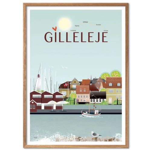 Byplakat - Gilleleje