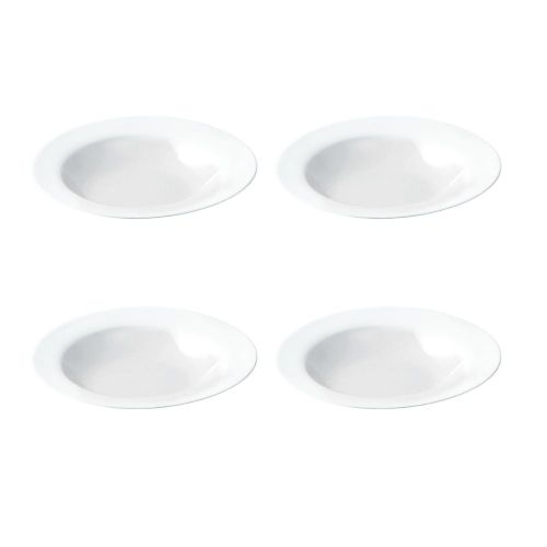 Aida Cafe Suppetallerken 22cm 4stk - Hvid