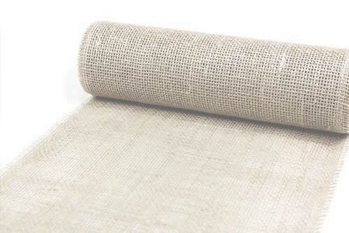 Decojute bordløber 5m x 30cm - Elfenben