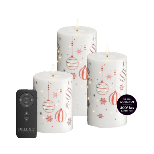 Deluxe LED lys Giftbox - 3stk