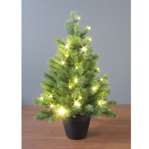 Juletræ m/lys i potte 60cm