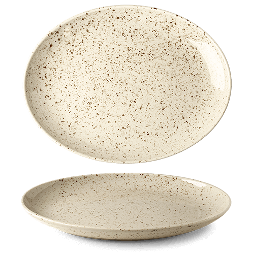Lifestyle Oval Fad 32cm - Natur