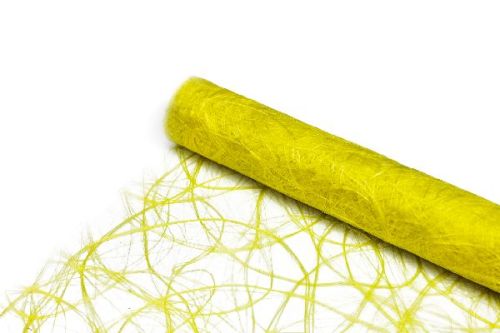 Sizoweb bordløbere - 30 cm x 5 meter - Gul