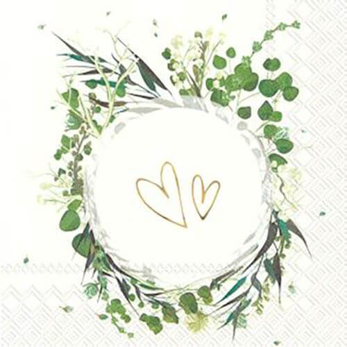 IHR It's A Celebration guld serviet 33x33cm 20stk