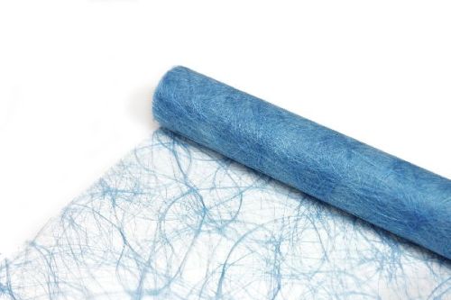 Sizoweb bordløber - 30 cm x 5 meter - Lyseblå