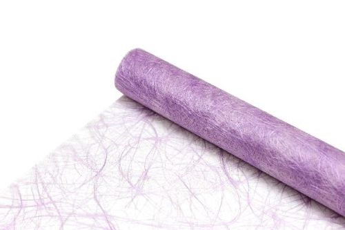 Sizoweb bordløber - 30 cm x 25 meter - Lys Lilla