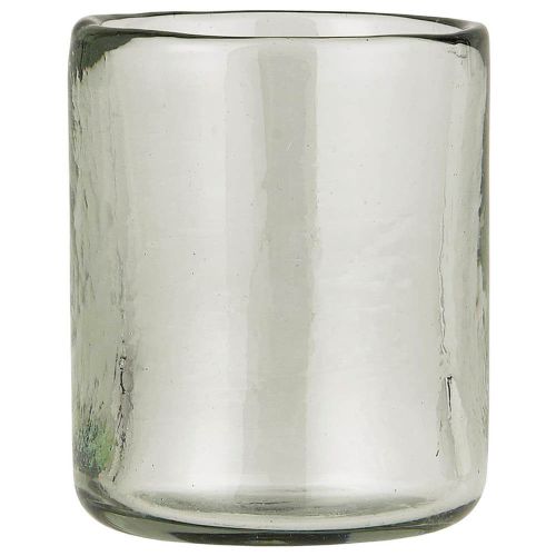 Fyrfadsstage glas 8x7cm - Mundblæst