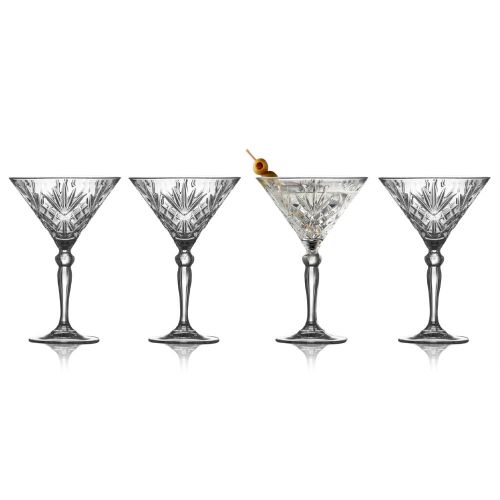 Lyngby Glas Krystal Melodia Cocktailglas 21 cl 4 stk
