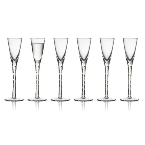 Lyngby Glas Paris Snapseglas 2,5 cl 6 stk