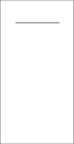 Sovie tekstil bestikserviet - 12stk hvid