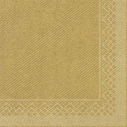 Mank Frokostserviet 3-lags 100stk - Guld