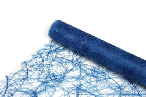 Sizoweb bordløber - 30 cm x 5 meter - Mellem blå-pacific blå