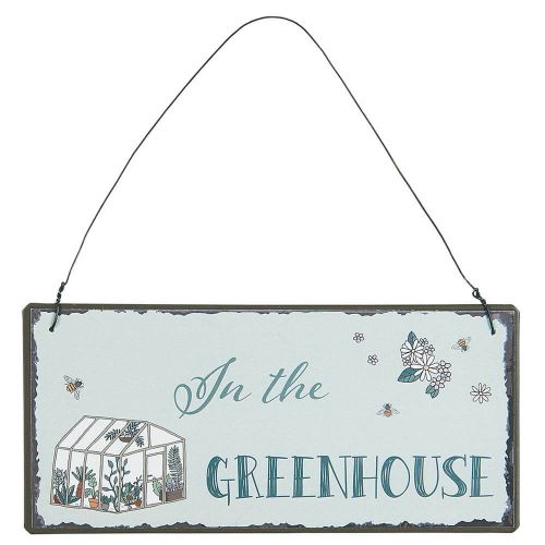 Metalskilt - In the Greenhouse