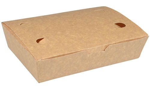 Pølsebakke med låg stor - 100 stk