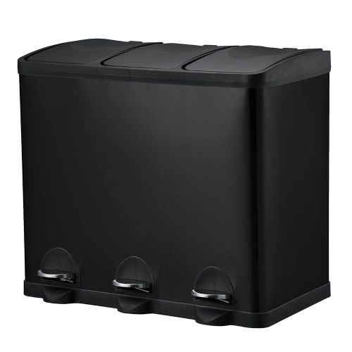 Pacific Affaldssystem Carbonstål 60L - 3x20L