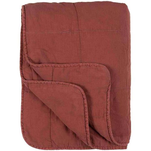 Ib Laursen Quilt Tæppe - Rust