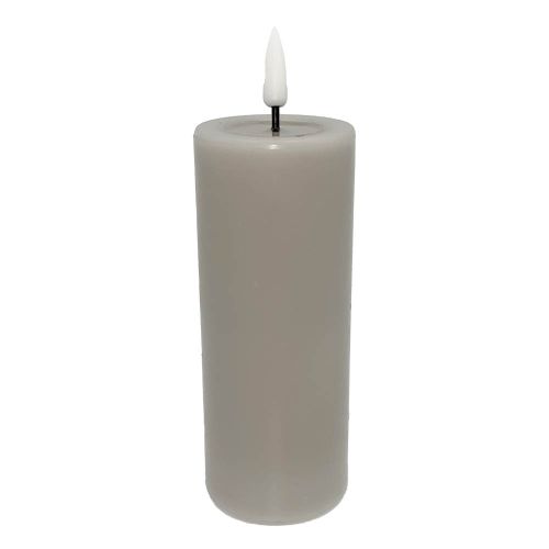 Deluxe LED Bloklys 5x12,5cm - Sand