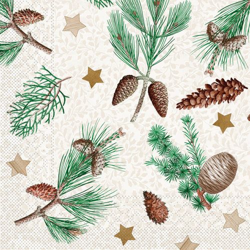 Mank Serviet 40x40cm 100stk - Pinea