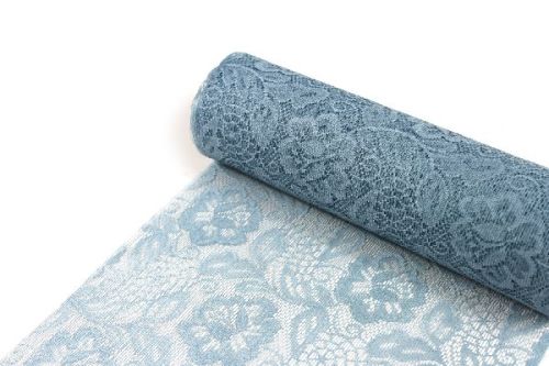 Sizolace Rose 30cm x 5m - Lyseblå