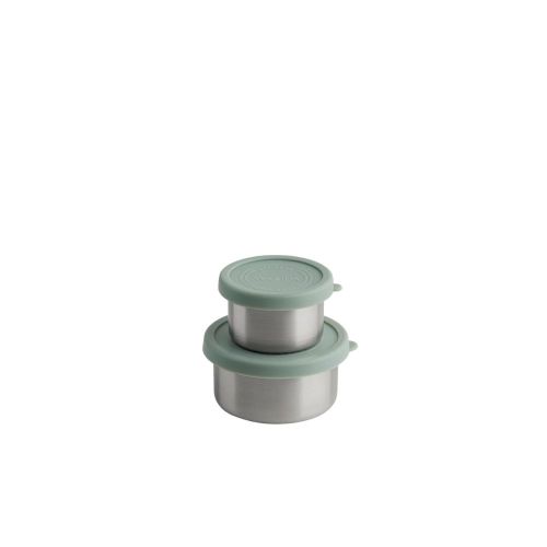 AYA&IDA Snack Container - 100+200ml - Mint Green