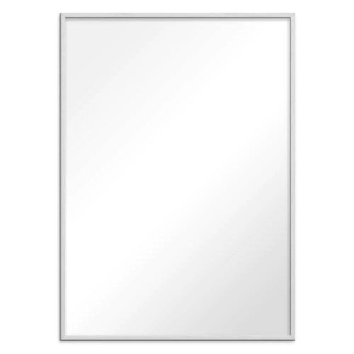Spejl Hvid Egetræ - 50x70cm