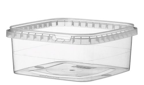 Stabelbar opbevaringsboks i plast 1,3L