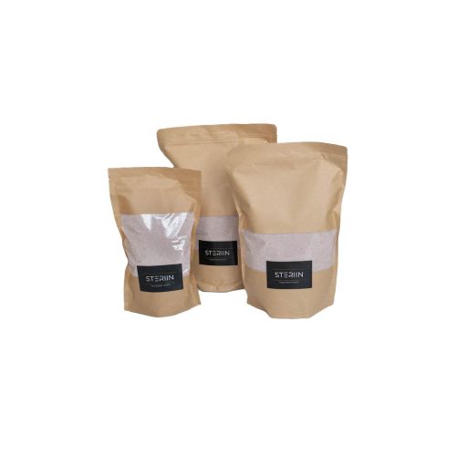 Stearinpulver 500g inkl. 10 væger - Mørk Beige