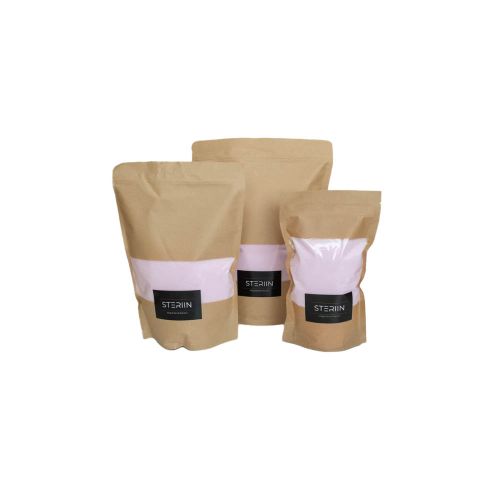 Stearinpulver 500g inkl. 10 væger - Pink