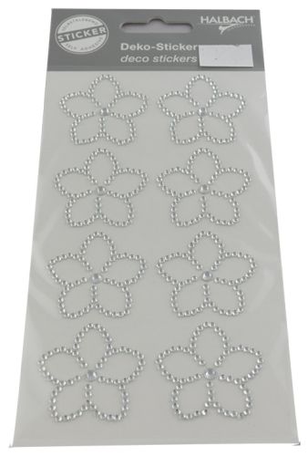Stickers blomst - 8 stk