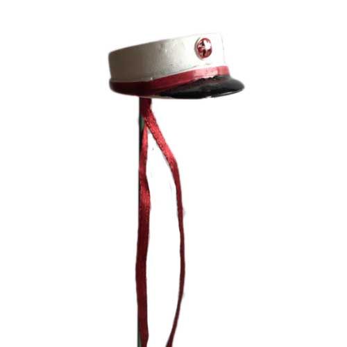 Studenterhue på pind - Rød