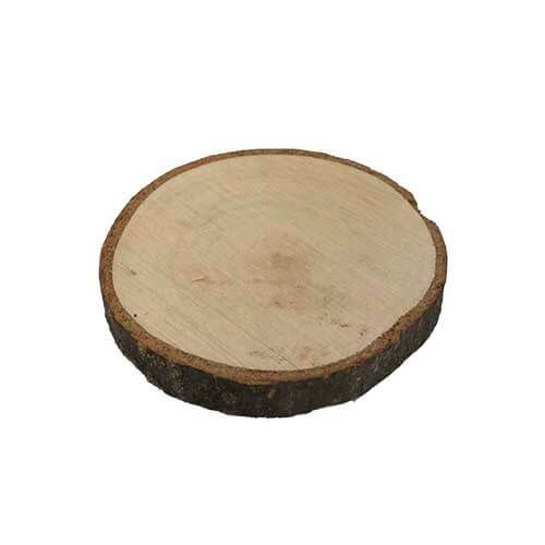 Træskive Ø9cm - 4stk