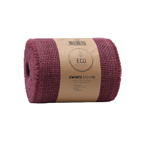 Decojute bordløber 15cm x 10m - Wine Rød/Bordeaux