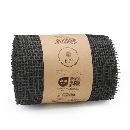 Decojute bordløber 15cm x 10m - Sort