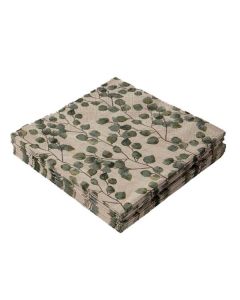 GreenByNoah Frokostserviet 3-lags 20stk - Blade Grøn