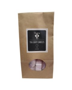 Fyrfadslys Lys Rosa 4timer 12stk