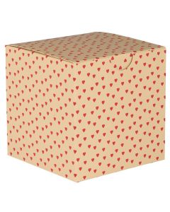 Klodsbundspose røde hjerter