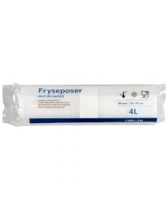 Fryseposer 4L - 44 stk 