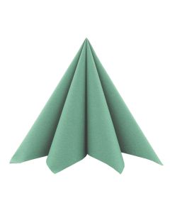 Mank Stofligende Middagsserviet 50stk - Eukalyptus