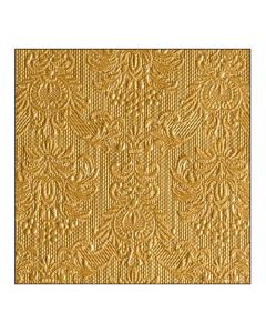 Ambiente kaffeserviet 25x25cm 3-lags 15stk - Elegance Gold
