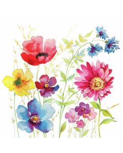 Ambiente Kaffeserviet 3-lags 20stk - Aquarell Meadow