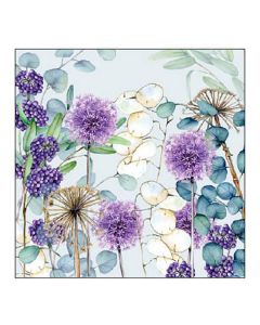 Ambiente kaffeserviet 25x25cm 3-lags 20stk - Lunaria Green