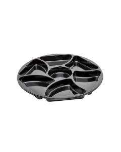 Tapasbakke Plast 7-rum Ø32cm