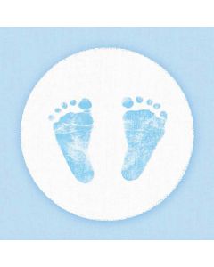 Ambiente 24x24 cm serviet - 20 stk Baby Steps Boy