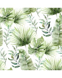 Ambiente Frokostserviet 3-lags 20stk - Jungle Leaves White