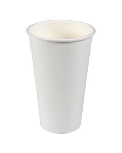 Kaffebæger Premium 48cl Hvid - 50stk