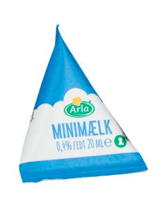 Kaffemælk Mini mælk 20ml i brik 0,4%