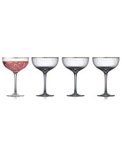 Lyngby Glas Palermo Gold Cocktailglas 31,5cl - 4stk