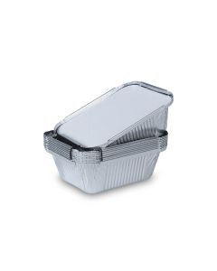 Alubakke m/låg 500 ml - 10stk