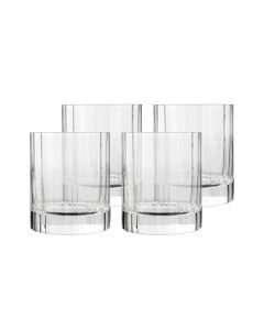 Luigi Bormioli Bach Vandglas/whiskyglas 33,5cl 4stk