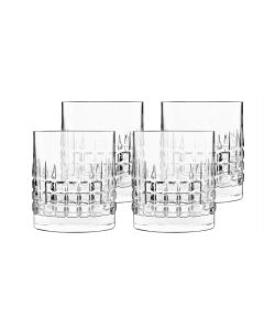 Luigi Bormioli Mixology Charme Vandglas/whiskyglas 38cl 4stk